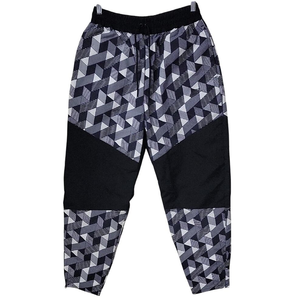 Nike X Serena DesignCrew Woven Geo Print Cuffed Track Pants Womens Medium